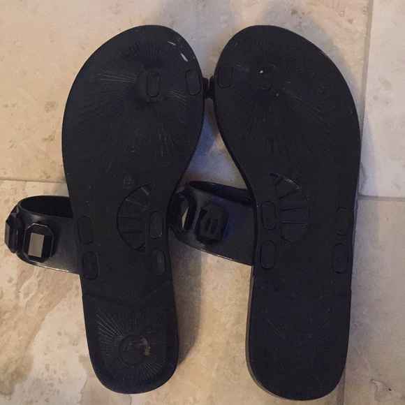 Kors Michael Kors Black Malaya sandals size 7 - Picture 2 of 4